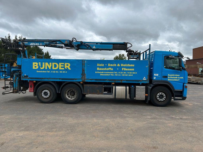 Volvo FM 410 Pritsche mit Kran - Бортова вантажівка/ Платформа, Вантажівка з маніпулятором: фото 3 Volvo FM 410 Pritsche mit Kran - Бортова вантажівка/ Платформа, Вантажівка з маніпулятором: фото 3