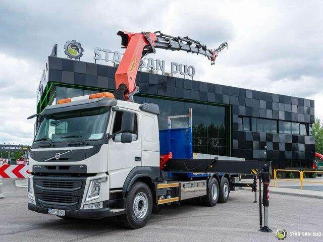 Volvo FM 460 6x2 PALFINGER PK 42002 FLY JIB Crane Eu - Бортова вантажівка/ Платформа, Вантажівка з маніпулятором: фото 5 Volvo FM 460 6x2 PALFINGER PK 42002 FLY JIB Crane Eu - Бортова вантажівка/ Платформа, Вантажівка з маніпулятором: фото 5