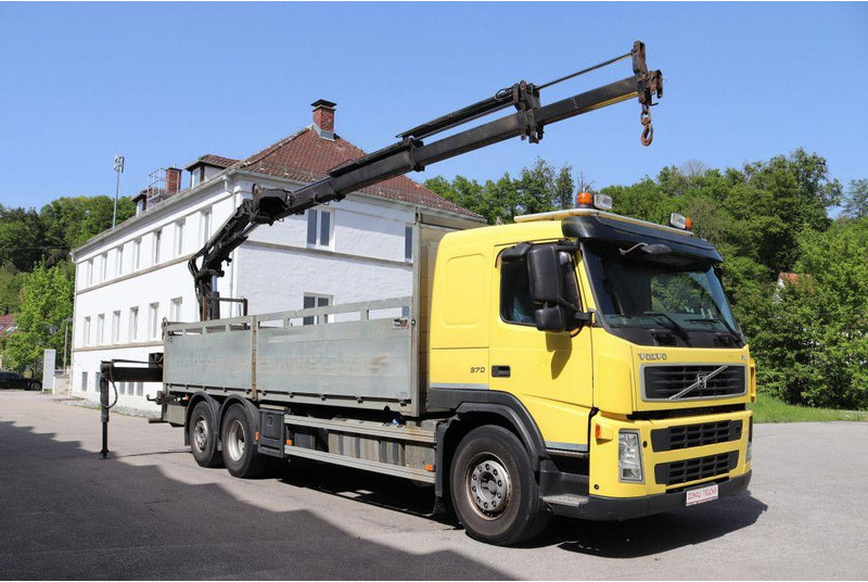 Volvo FM370 E5 VEB Kran Atlas 190.2E-A4 Funk - Бортова вантажівка/ Платформа, Вантажівка з маніпулятором: фото 1 Volvo FM370 E5 VEB Kran Atlas 190.2E-A4 Funk - Бортова вантажівка/ Платформа, Вантажівка з маніпулятором: фото 1