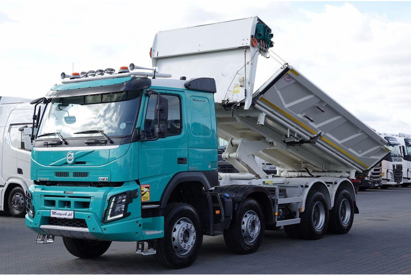 Volvo FMX 500 / 8x4 / HYDROBURTA / BORDMATIC / 2016 ROK / EURO 6 / PO - Самоскид вантажівка: фото 1 Volvo FMX 500 / 8x4 / HYDROBURTA / BORDMATIC / 2016 ROK / EURO 6 / PO - Самоскид вантажівка: фото 1