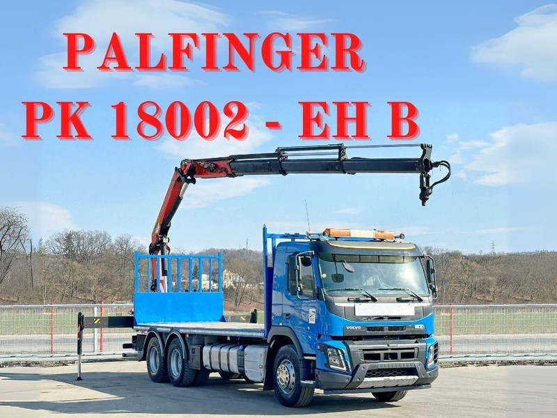 Volvo FMX 500 * PK 18002 - EH B + FUNK/6x4 * TOP - Бортова вантажівка/ Платформа, Вантажівка з маніпулятором: фото 1 Volvo FMX 500 * PK 18002 - EH B + FUNK/6x4 * TOP - Бортова вантажівка/ Платформа, Вантажівка з маніпулятором: фото 1