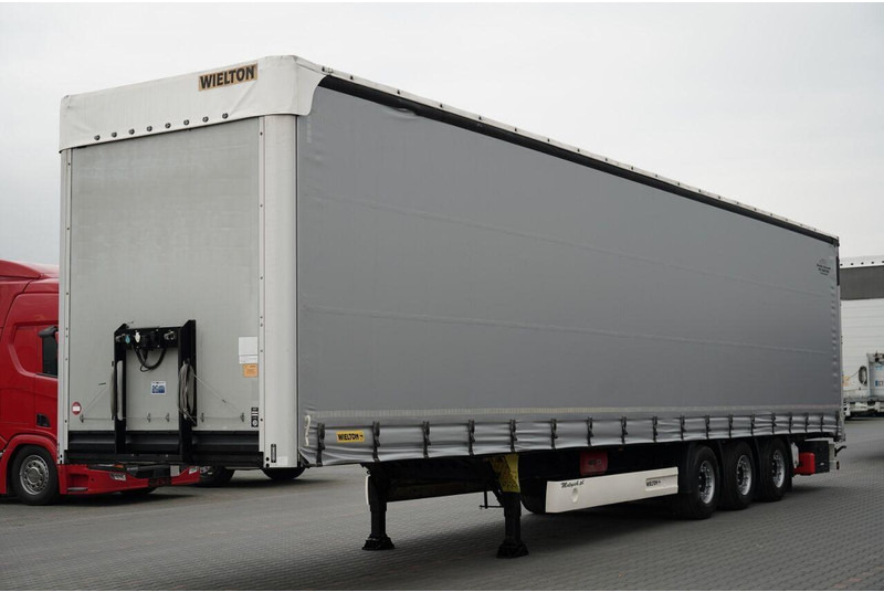 Wielton / FIRANKA / MEGA / LOWDECK / OŚ PODNOSZONA / SAF - Тентований напівпричіп: фото 1 Wielton / FIRANKA / MEGA / LOWDECK / OŚ PODNOSZONA / SAF - Тентований напівпричіп: фото 1
