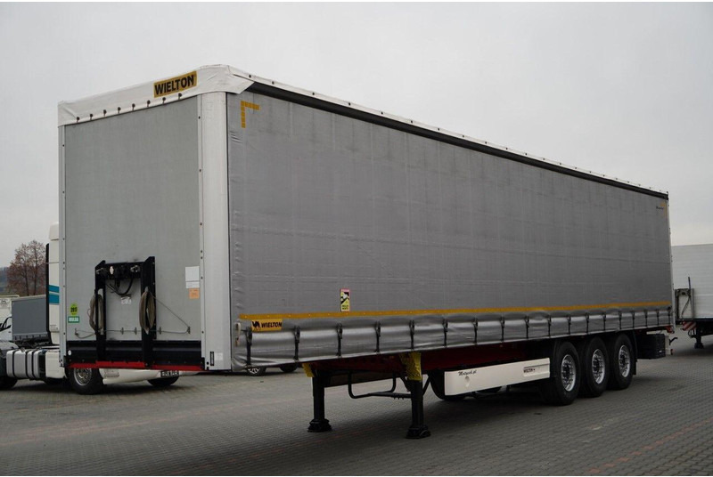 Wielton FIRANKA STANDARD / MULDA DO STALI - 9 M / OŚ PODNOSZONA / SAF / - Тентований напівпричіп: фото 1 Wielton FIRANKA STANDARD / MULDA DO STALI - 9 M / OŚ PODNOSZONA / SAF / - Тентований напівпричіп: фото 1