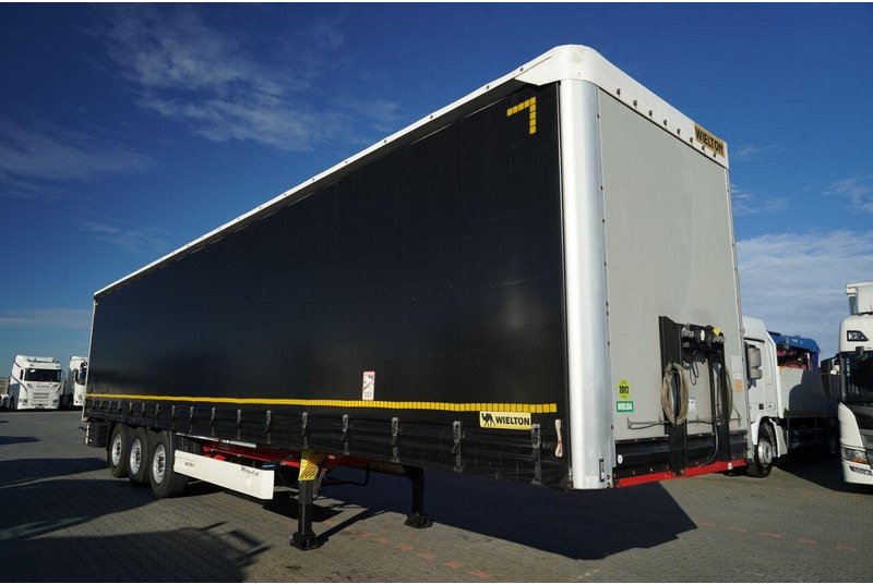 Wielton FIRANKA STANDARD / MULDA DO STALI - 9 M / OŚ PODNOSZONA / SAF / - Тентований напівпричіп: фото 2 Wielton FIRANKA STANDARD / MULDA DO STALI - 9 M / OŚ PODNOSZONA / SAF / - Тентований напівпричіп: фото 2