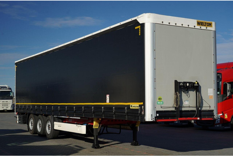 Wielton FIRANKA STANDARD / MULDA DO STALI - 9 M / OŚ PODNOSZONA / SAF / - Тентований напівпричіп: фото 1 Wielton FIRANKA STANDARD / MULDA DO STALI - 9 M / OŚ PODNOSZONA / SAF / - Тентований напівпричіп: фото 1