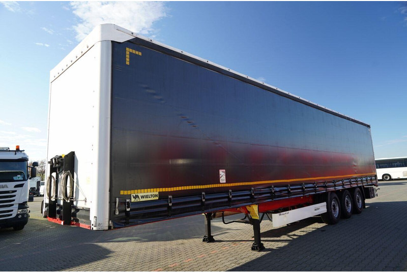 Wielton FIRANKA STANDARD / MULDA DO STALI - 9 M / OŚ PODNOSZONA / SAF / - Тентований напівпричіп: фото 4 Wielton FIRANKA STANDARD / MULDA DO STALI - 9 M / OŚ PODNOSZONA / SAF / - Тентований напівпричіп: фото 4