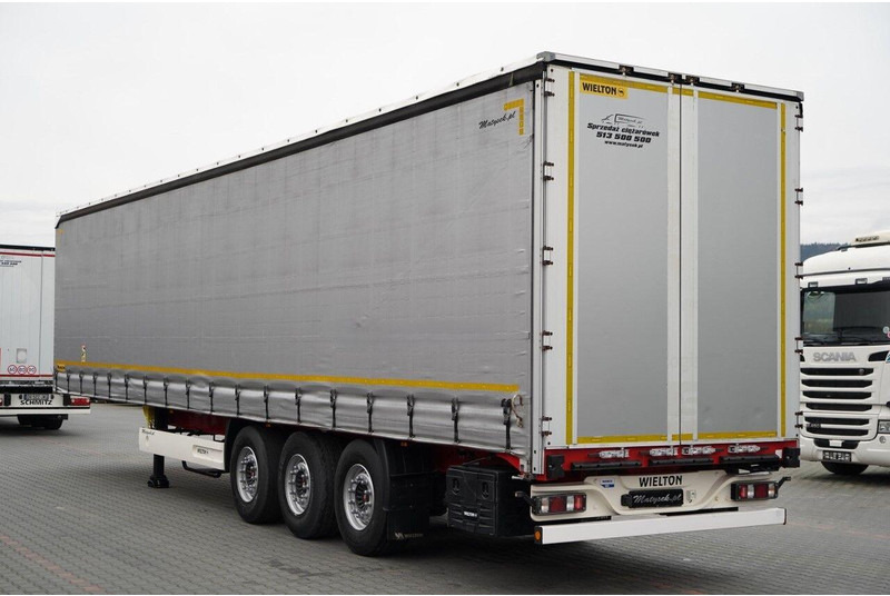 Wielton FIRANKA STANDARD / MULDA DO STALI - 9 M / OŚ PODNOSZONA / SAF / - Тентований напівпричіп: фото 4 Wielton FIRANKA STANDARD / MULDA DO STALI - 9 M / OŚ PODNOSZONA / SAF / - Тентований напівпричіп: фото 4