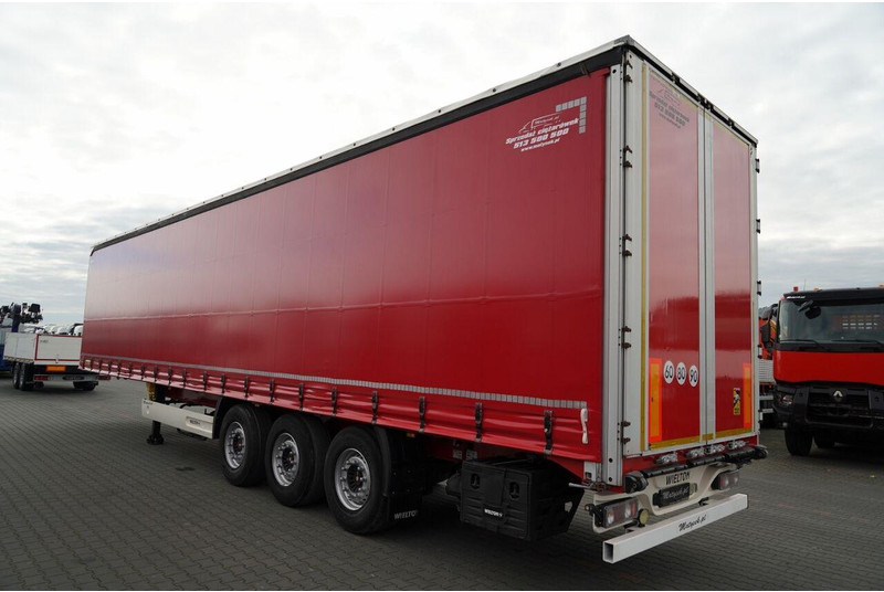 Wielton FIRANKA STANDARD / MULDA DO STALI - 9 M / OŚ PODNOSZONA / SAF - Тентований напівпричіп: фото 3 Wielton FIRANKA STANDARD / MULDA DO STALI - 9 M / OŚ PODNOSZONA / SAF - Тентований напівпричіп: фото 3