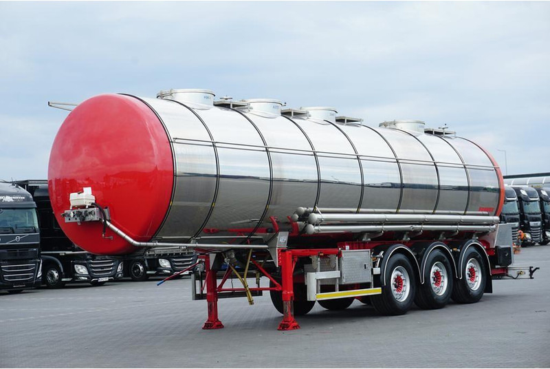 Wielton SOMMER / CYSTERNA SPOZYWCZA / 28 374 LITRÓW / 4 KOMOROWA / WEBAS - Напівпричіп цистерна: фото 1 Wielton SOMMER / CYSTERNA SPOZYWCZA / 28 374 LITRÓW / 4 KOMOROWA / WEBAS - Напівпричіп цистерна: фото 1