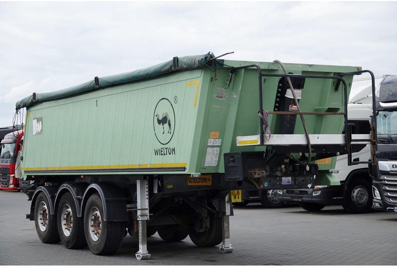 Wielton WYWROTKA 23 M3 / MULDA ALUMINIOWA / OŚ PODNOSZONA - Самоскид напівпричіп: фото 1 Wielton WYWROTKA 23 M3 / MULDA ALUMINIOWA / OŚ PODNOSZONA - Самоскид напівпричіп: фото 1