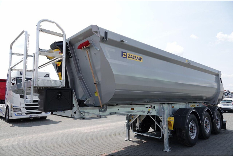 ZASŁAW WYWROTKA 28 m3 / FABRYCZNIE NOWA / STALOWA / RYNNA WANNA HP / OŚ - Самоскид напівпричіп: фото 4 ZASŁAW WYWROTKA 28 m3 / FABRYCZNIE NOWA / STALOWA / RYNNA WANNA HP / OŚ - Самоскид напівпричіп: фото 4