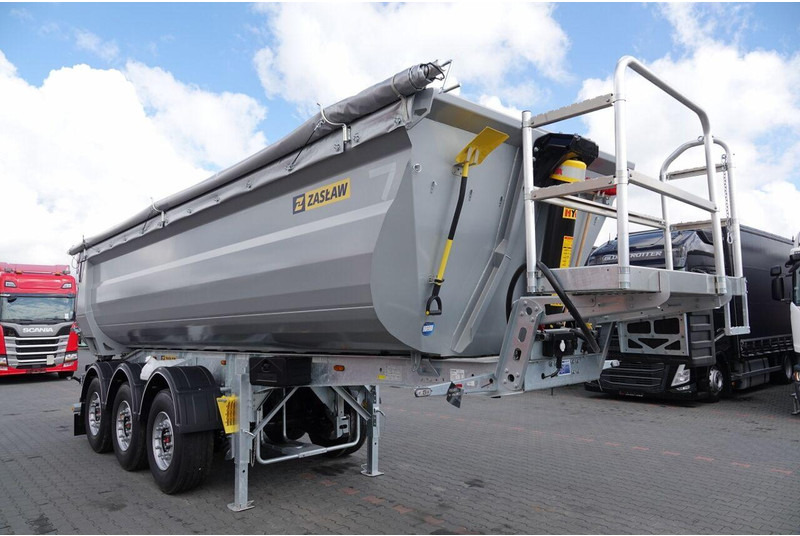 Zaslaw WYWROTKA 26 m3 / FABRYCZNIE NOWA / STALOWA / RYNNA WANNA HP / OŚ - Самоскид напівпричіп: фото 2 Zaslaw WYWROTKA 26 m3 / FABRYCZNIE NOWA / STALOWA / RYNNA WANNA HP / OŚ - Самоскид напівпричіп: фото 2