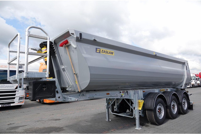 Zaslaw WYWROTKA 26 m3 / FABRYCZNIE NOWA / STALOWA / RYNNA WANNA HP / OŚ - Самоскид напівпричіп: фото 4 Zaslaw WYWROTKA 26 m3 / FABRYCZNIE NOWA / STALOWA / RYNNA WANNA HP / OŚ - Самоскид напівпричіп: фото 4