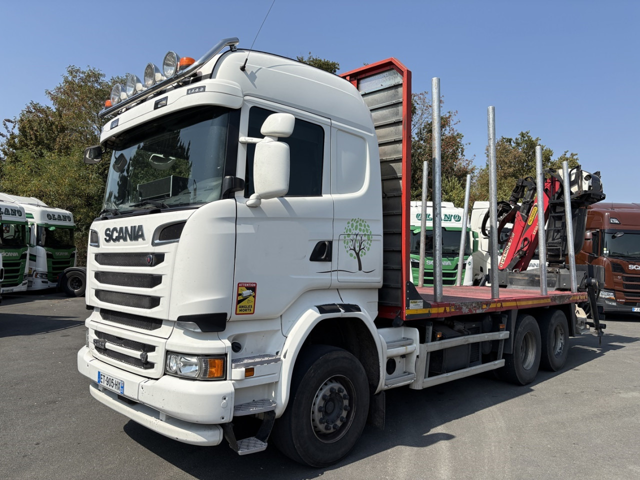 SCANIA R 580 CB6x4HHZ - Вантажівка шасі: фото 1 SCANIA R 580 CB6x4HHZ - Вантажівка шасі: фото 1