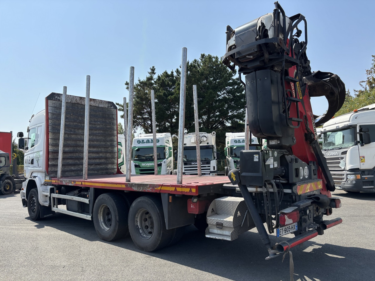 SCANIA R 580 CB6x4HHZ - Вантажівка шасі: фото 4 SCANIA R 580 CB6x4HHZ - Вантажівка шасі: фото 4