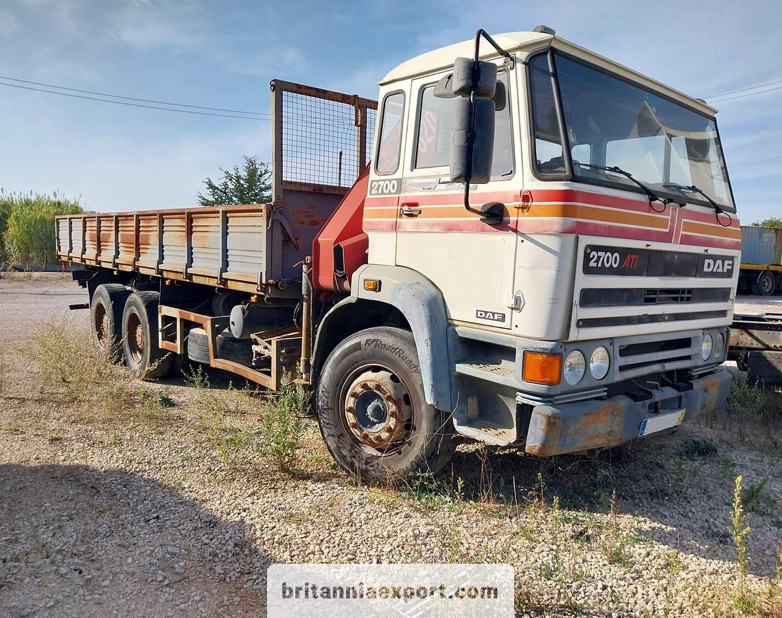DAF 2700 ATI 6x4 26 Ton Sideways Tipper with HMF 820 Crane | Export Ready. - Самоскид вантажівка, Вантажівка з маніпулятором: фото 1 DAF 2700 ATI 6x4 26 Ton Sideways Tipper with HMF 820 Crane | Export Ready. - Самоскид вантажівка, Вантажівка з маніпулятором: фото 1
