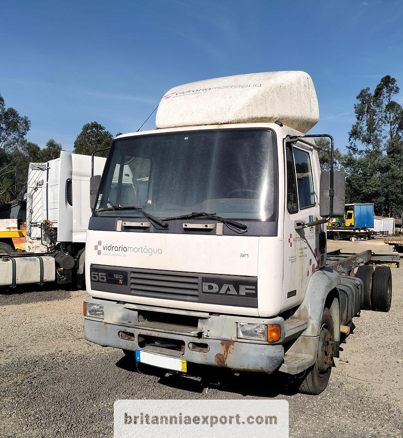 DAF 55 180 TI | 15 Ton | Euro 2 | ZF Manual | On springs | - Вантажівка шасі: фото 1 DAF 55 180 TI | 15 Ton | Euro 2 | ZF Manual | On springs | - Вантажівка шасі: фото 1