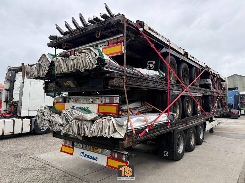 Krone KRONE SD BPW - STACK 5X - GARDINEN/CURTAIN - TOP! - Тентований напівпричіп: фото 2 Krone KRONE SD BPW - STACK 5X - GARDINEN/CURTAIN - TOP! - Тентований напівпричіп: фото 2