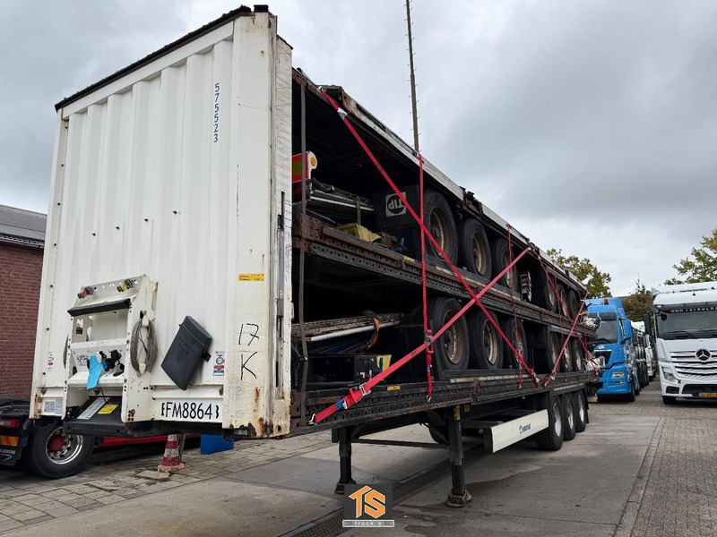 Krone KRONE SD BPW - STACK 5X - GARDINEN/CURTAIN - TOP! - Тентований напівпричіп: фото 1 Krone KRONE SD BPW - STACK 5X - GARDINEN/CURTAIN - TOP! - Тентований напівпричіп: фото 1