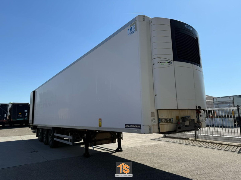 LAMBERET LVF S 3F KOELER/REEFER/KUHLKOFFER - CARRIER VECTOR 1550 - APK/TUV 01/2026 - TOP! - Рефрижератор напівпричіп: фото 1 LAMBERET LVF S 3F KOELER/REEFER/KUHLKOFFER - CARRIER VECTOR 1550 - APK/TUV 01/2026 - TOP! - Рефрижератор напівпричіп: фото 1