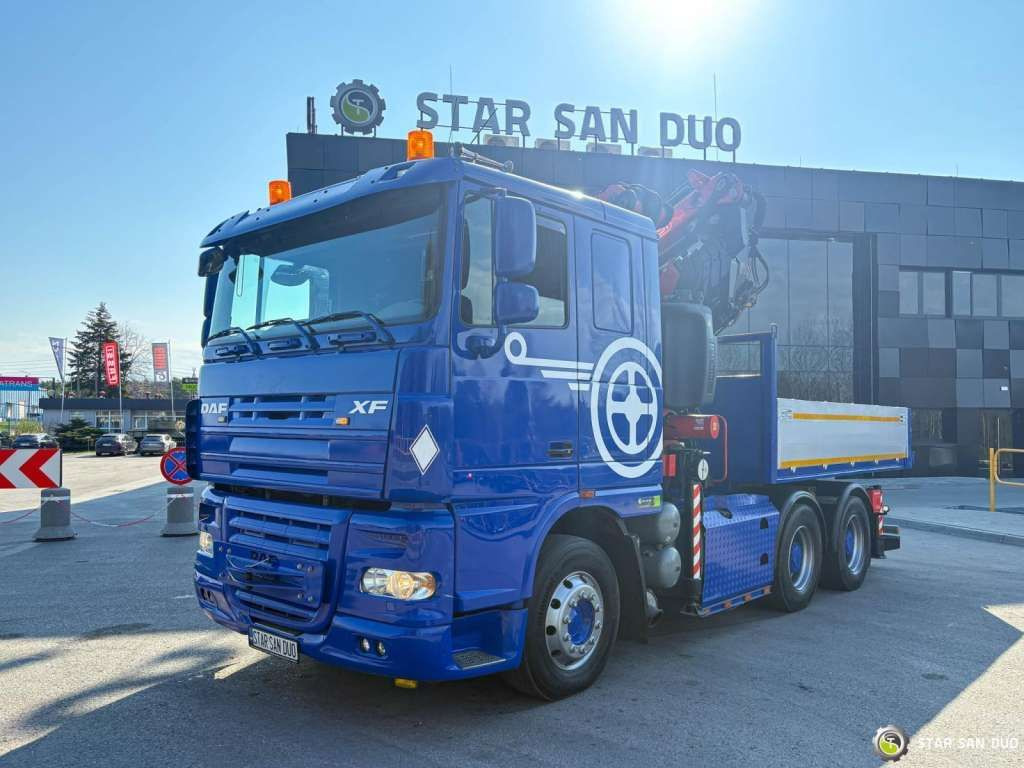 DAF XF 105.510 6x4 FASSI 450 FLY JIB Winch 5th - Вантажівка з маніпулятором: фото 4 DAF XF 105.510 6x4 FASSI 450 FLY JIB Winch 5th - Вантажівка з маніпулятором: фото 4