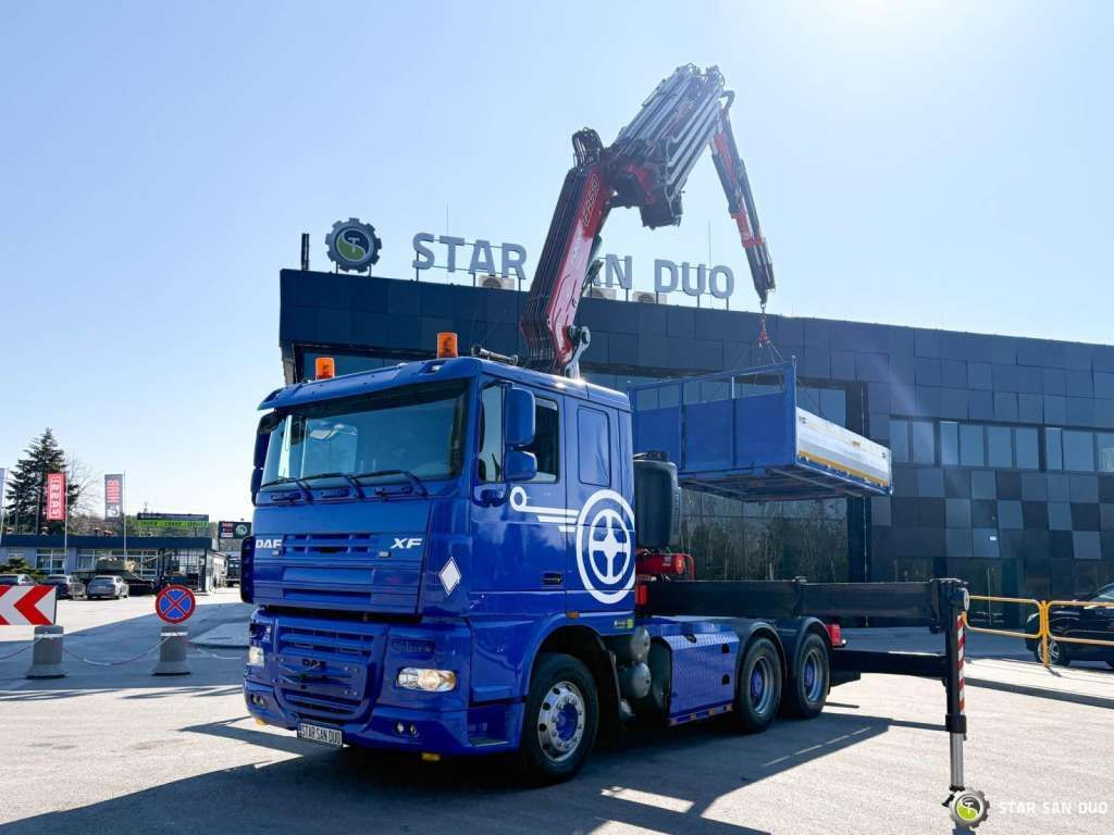 DAF XF 105.510 6x4 FASSI 450 FLY JIB Winch 5th - Вантажівка з маніпулятором: фото 1 DAF XF 105.510 6x4 FASSI 450 FLY JIB Winch 5th - Вантажівка з маніпулятором: фото 1