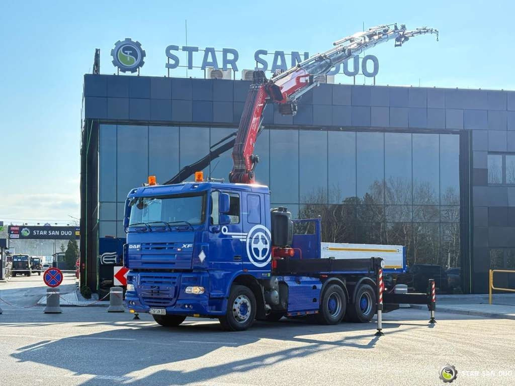 DAF XF 105.510 6x4 FASSI 450 FLY JIB Winch 5th - Вантажівка з маніпулятором: фото 3 DAF XF 105.510 6x4 FASSI 450 FLY JIB Winch 5th - Вантажівка з маніпулятором: фото 3