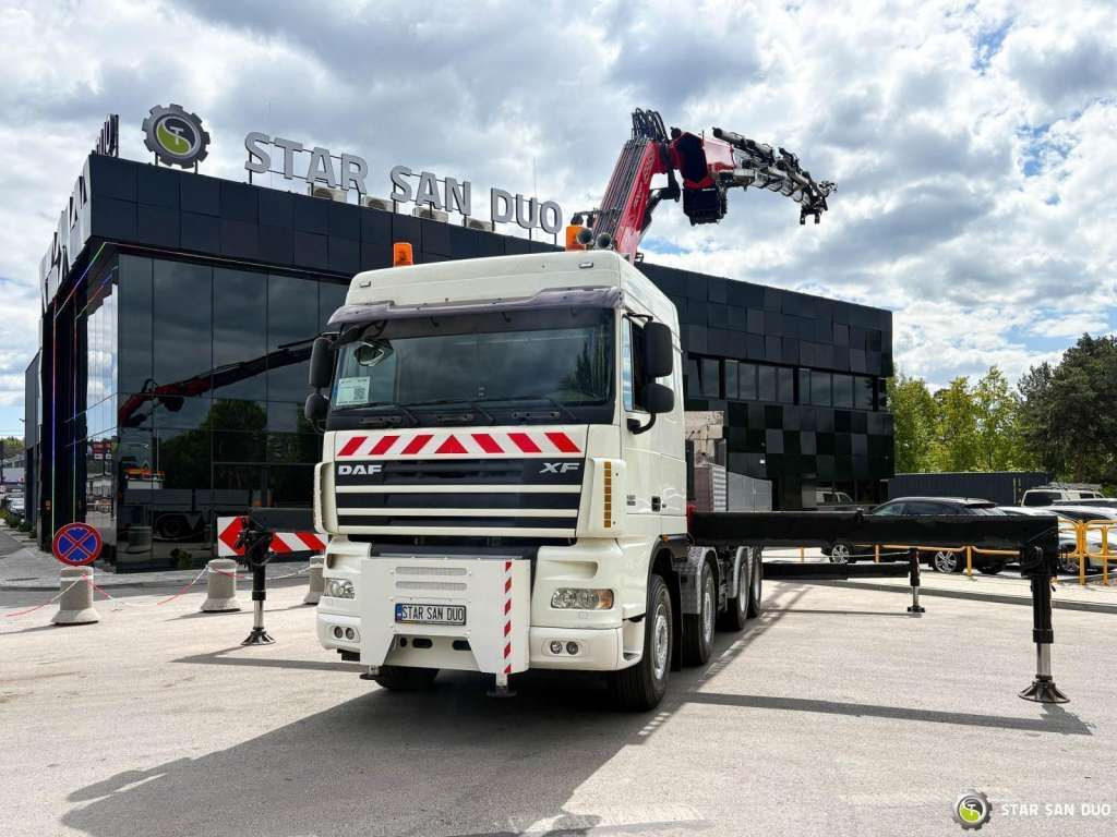 DAF XF 105.510 8x4 FASSI F800 XP Crane Fifth wheel - Вантажівка з маніпулятором: фото 5 DAF XF 105.510 8x4 FASSI F800 XP Crane Fifth wheel - Вантажівка з маніпулятором: фото 5