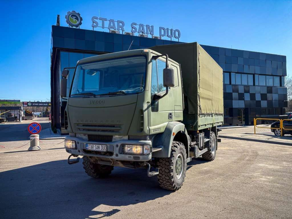 Iveco EUROCARGO 4x4 Offroad Camper Winde - Тентована вантажівка: фото 1 Iveco EUROCARGO 4x4 Offroad Camper Winde - Тентована вантажівка: фото 1