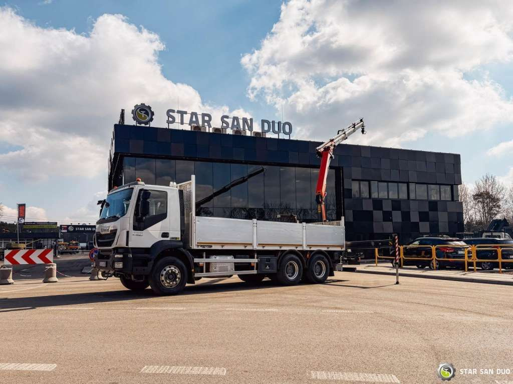 Iveco TRAKKER 450 6x4 PALFINGER PK 18502 SH Rotator - Вантажівка з маніпулятором: фото 5 Iveco TRAKKER 450 6x4 PALFINGER PK 18502 SH Rotator - Вантажівка з маніпулятором: фото 5