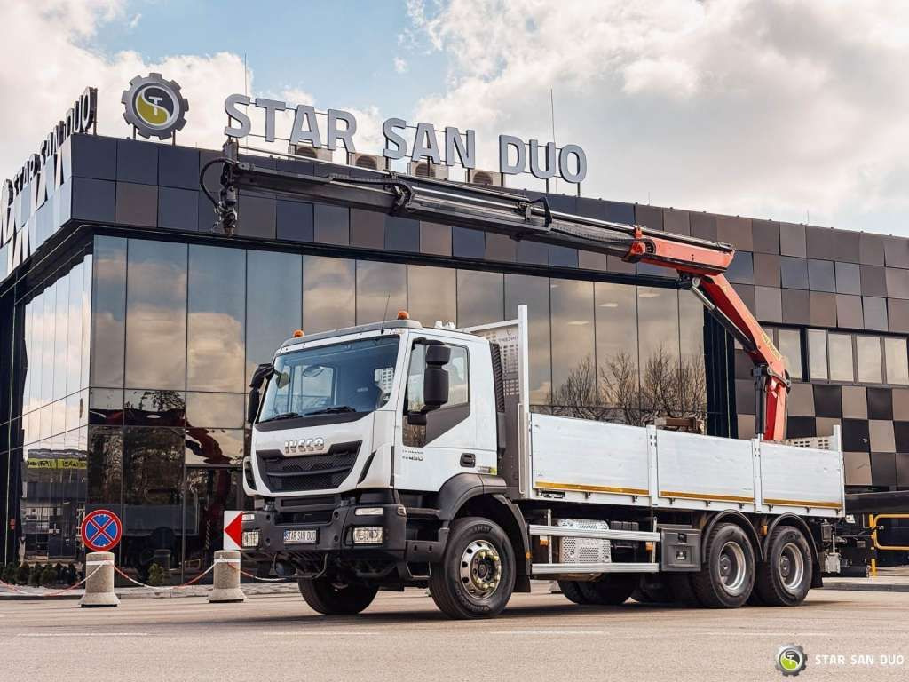Iveco TRAKKER 450 6x4 PALFINGER PK 18502 SH Rotator - Вантажівка з маніпулятором: фото 3 Iveco TRAKKER 450 6x4 PALFINGER PK 18502 SH Rotator - Вантажівка з маніпулятором: фото 3