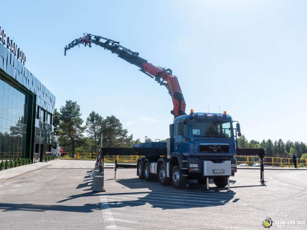 MAN TGA 35.440 8X6H PALFINGER 60002 Semi-trailer - Вантажівка з маніпулятором: фото 2 MAN TGA 35.440 8X6H PALFINGER 60002 Semi-trailer - Вантажівка з маніпулятором: фото 2