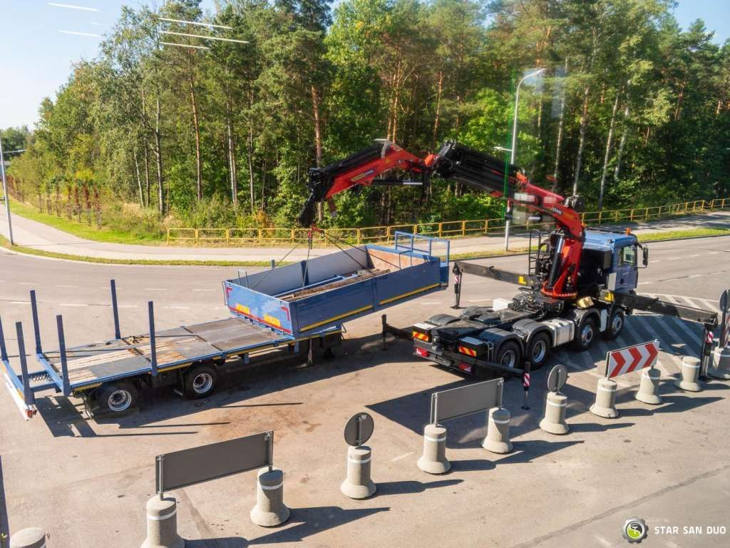 MAN TGA 35.440 8X6H PALFINGER 60002 Semi-trailer - Вантажівка з маніпулятором: фото 4 MAN TGA 35.440 8X6H PALFINGER 60002 Semi-trailer - Вантажівка з маніпулятором: фото 4