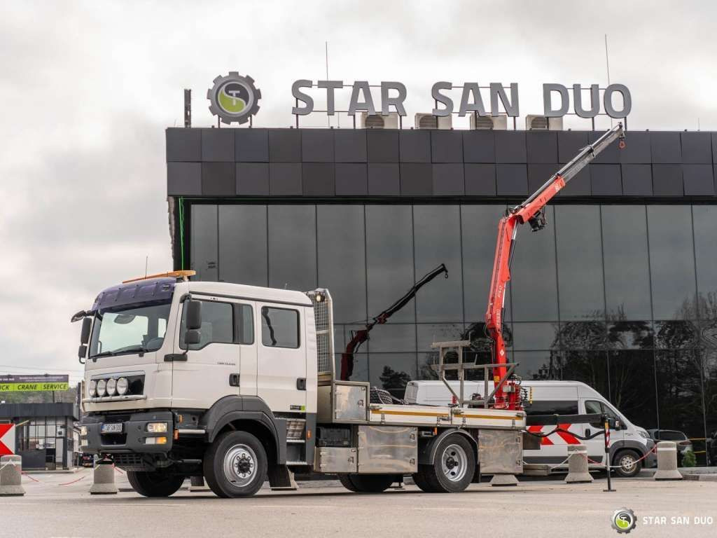 MAN TGM 13.290 4x4 FASSI F40B22 Crane Camper DOKA - Вантажівка з маніпулятором: фото 4 MAN TGM 13.290 4x4 FASSI F40B22 Crane Camper DOKA - Вантажівка з маніпулятором: фото 4