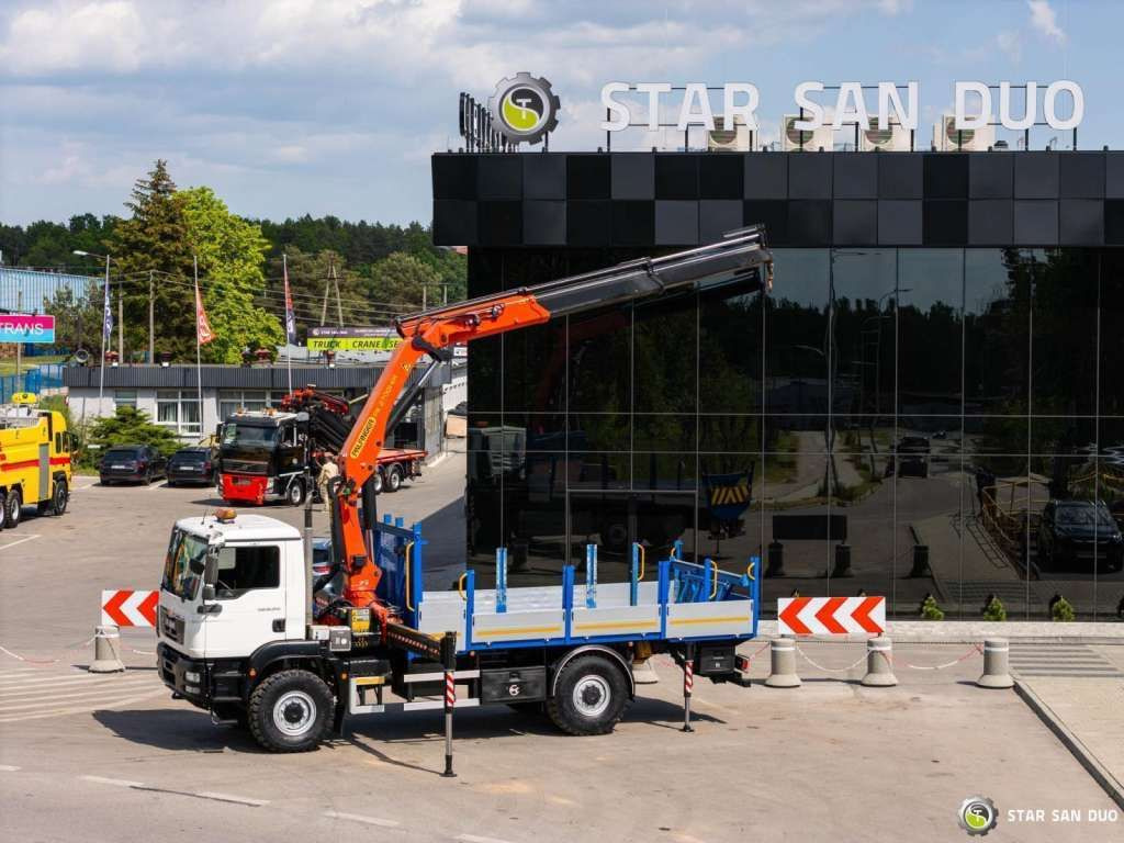 MAN TGM 18 250 4x4 PALFINGER PK 27001 HDS Crane Kra - Самоскид вантажівка: фото 1 MAN TGM 18 250 4x4 PALFINGER PK 27001 HDS Crane Kra - Самоскид вантажівка: фото 1