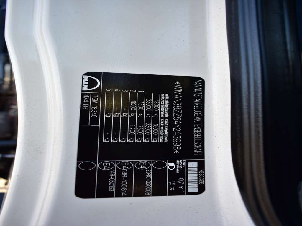 MAN TGM 18.340 4x4 PALFINGER PK 18002 CRANE WINCH MAN TGM 18.340 4x4 PALFINGER PK 18002 CRANE WINCH - Вантажівка з маніпулятором, Бортова вантажівка/ Платформа: фото 3 MAN TGM 18.340 4x4 PALFINGER PK 18002 CRANE WINCH MAN TGM 18.340 4x4 PALFINGER PK 18002 CRANE WINCH - Вантажівка з маніпулятором, Бортова вантажівка/ Платформа: фото 3