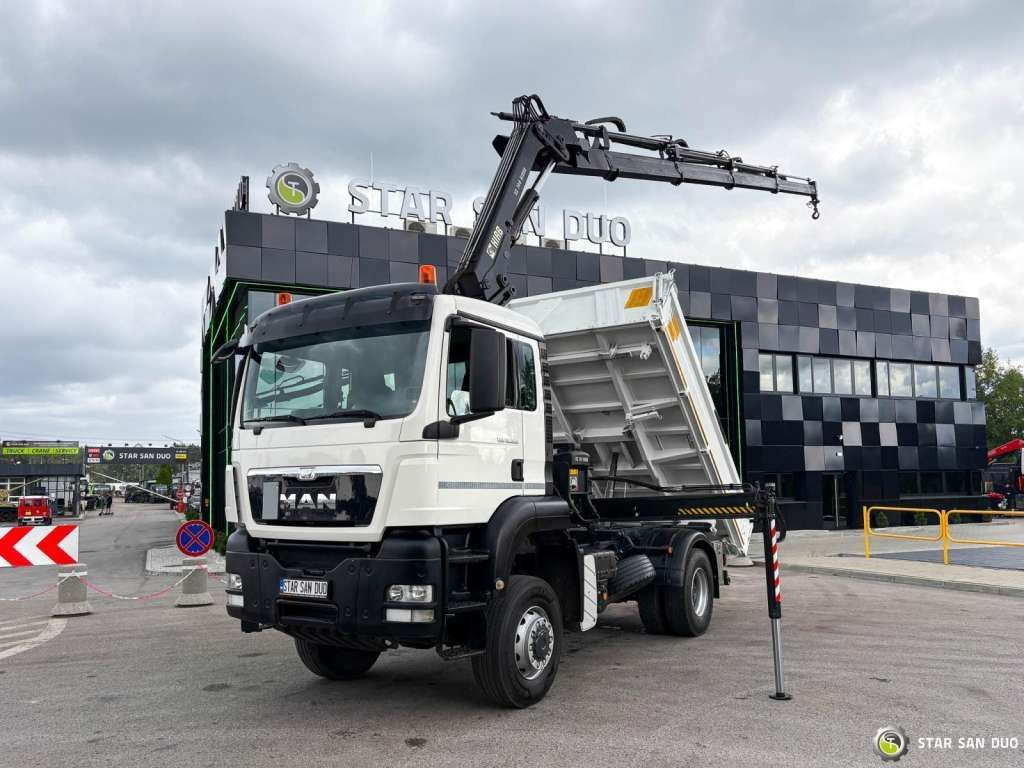 MAN TGS 18.360 4x4 HIAB 144 E-4 Crane Kipper MAN TGS 18.360 4x4 HIAB 144 E-4 Crane Kipper - Вантажівка з маніпулятором, Самоскид вантажівка: фото 1 MAN TGS 18.360 4x4 HIAB 144 E-4 Crane Kipper MAN TGS 18.360 4x4 HIAB 144 E-4 Crane Kipper - Вантажівка з маніпулятором, Самоскид вантажівка: фото 1