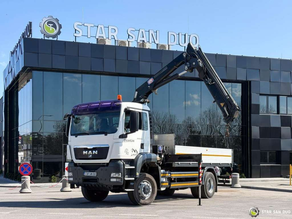 MAN TGS 18.360 4x4 HMF 1720 K4 Crane KRAN - Вантажівка з маніпулятором: фото 4 MAN TGS 18.360 4x4 HMF 1720 K4 Crane KRAN - Вантажівка з маніпулятором: фото 4