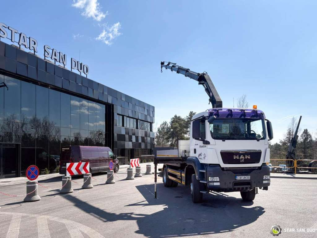 MAN TGS 18.360 4x4 HMF 1720 K4 Crane KRAN - Вантажівка з маніпулятором: фото 5 MAN TGS 18.360 4x4 HMF 1720 K4 Crane KRAN - Вантажівка з маніпулятором: фото 5