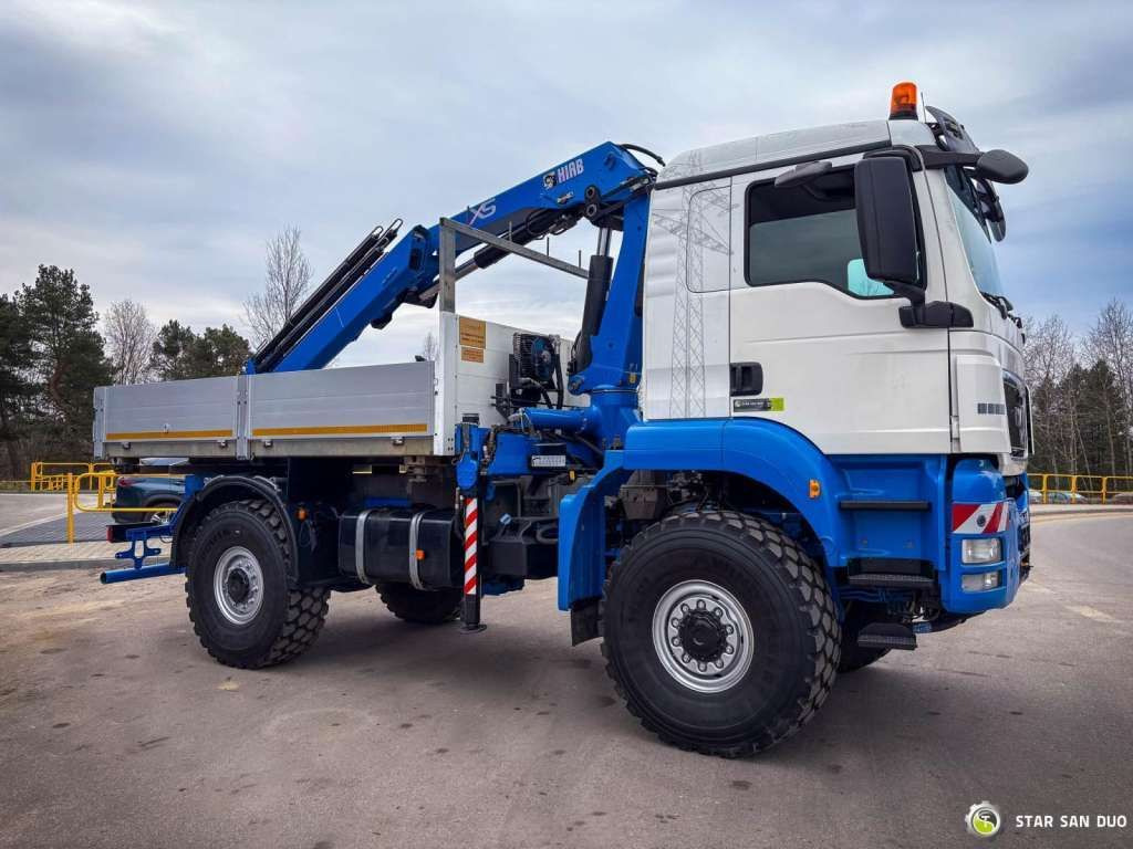 Вантажівка з маніпулятором, Бортова вантажівка/ Платформа MAN  TGS 18.440 4x4 HIAB 166 E-4 CRANE KRAN MAN  TGS 18.440 4x4 HIAB 166 E-4 CRANE KRAN: фото 9