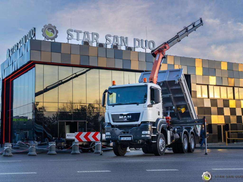 MAN TGS 26.360 6x6 PALFINGER PK 18001 EH Crane Kipe - Самоскид вантажівка: фото 4 MAN TGS 26.360 6x6 PALFINGER PK 18001 EH Crane Kipe - Самоскид вантажівка: фото 4