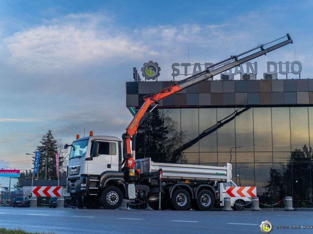 MAN TGS 26.360 6x6 PALFINGER PK 18001 EH Crane Kipe - Самоскид вантажівка: фото 3 MAN TGS 26.360 6x6 PALFINGER PK 18001 EH Crane Kipe - Самоскид вантажівка: фото 3