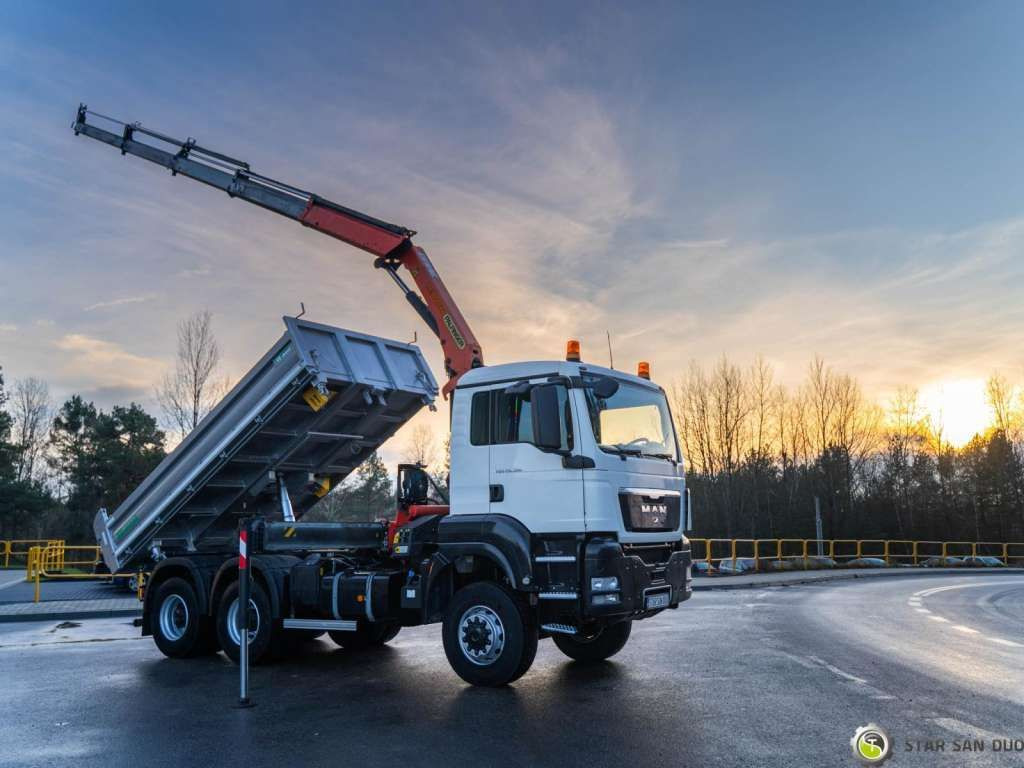 MAN TGS 26.360 6x6 PALFINGER PK 18001 EH Crane Kipe - Вантажівка з маніпулятором: фото 4 MAN TGS 26.360 6x6 PALFINGER PK 18001 EH Crane Kipe - Вантажівка з маніпулятором: фото 4