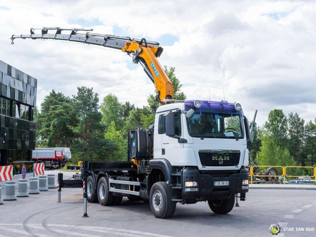 MAN TGS 33.400 6x6 BL EFFER 315/8S HDS Crane 2019 - Вантажівка з маніпулятором: фото 1 MAN TGS 33.400 6x6 BL EFFER 315/8S HDS Crane 2019 - Вантажівка з маніпулятором: фото 1