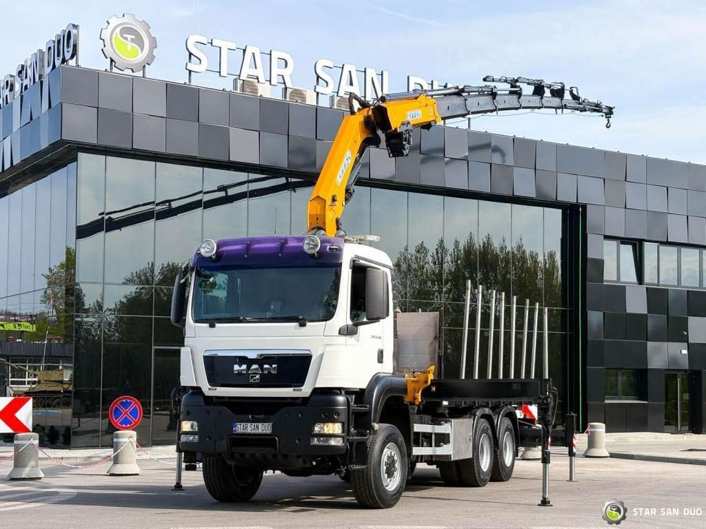 MAN TGS 33.400 6x6 BL EFFER 315/8S HDS Crane 2019 - Вантажівка з маніпулятором: фото 5 MAN TGS 33.400 6x6 BL EFFER 315/8S HDS Crane 2019 - Вантажівка з маніпулятором: фото 5