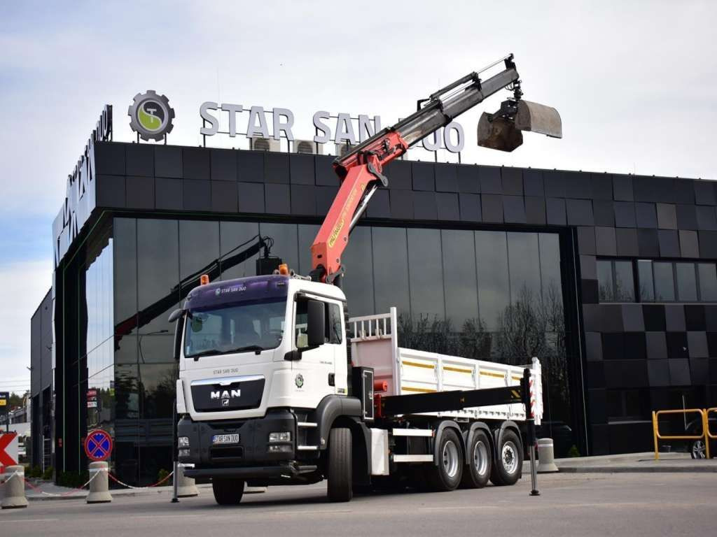 MAN TGS 35.400 8X4 PALFINGER PK 33002 CRANE KIPPER - Вантажівка з маніпулятором: фото 5 MAN TGS 35.400 8X4 PALFINGER PK 33002 CRANE KIPPER - Вантажівка з маніпулятором: фото 5