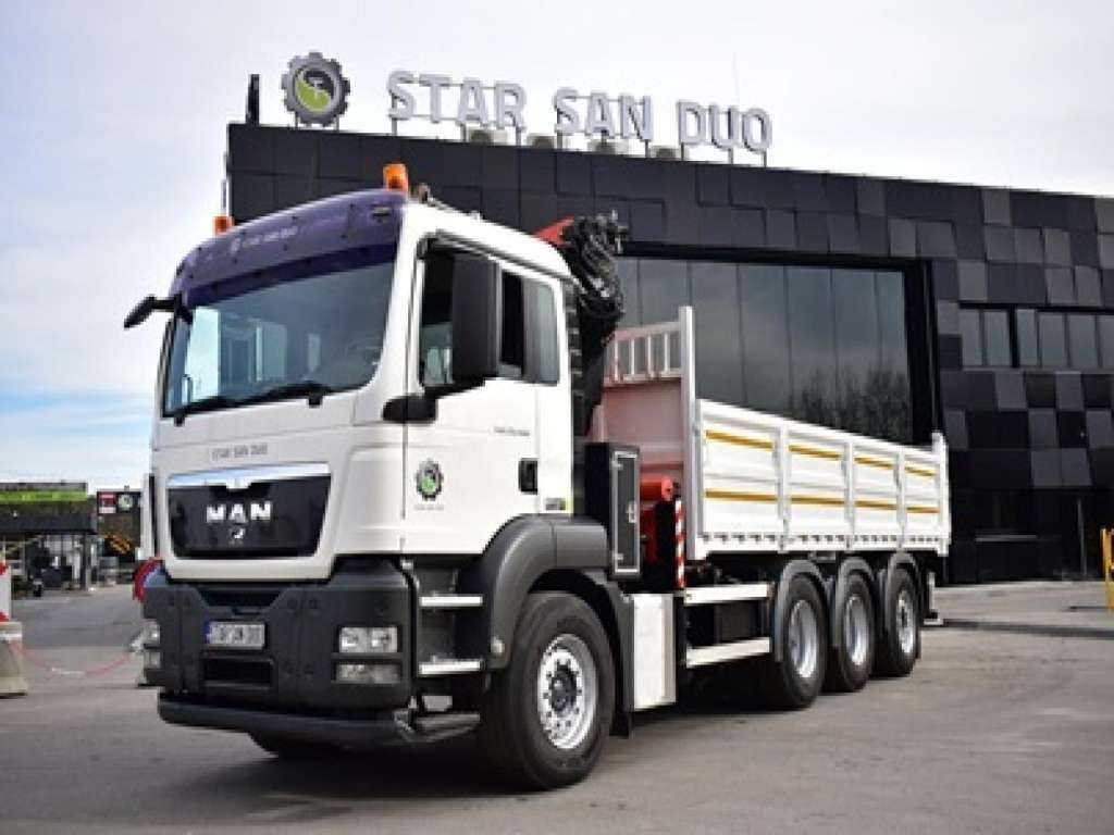 MAN TGS 35.400 8X4 PALFINGER PK 33002 CRANE KIPPER - Вантажівка з маніпулятором, Самоскид вантажівка: фото 4 MAN TGS 35.400 8X4 PALFINGER PK 33002 CRANE KIPPER - Вантажівка з маніпулятором, Самоскид вантажівка: фото 4