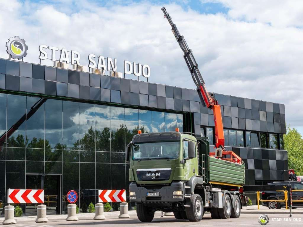 MAN TGS 35.480 PALFINGER PK 20002 HDS Grapple Tippe - Самоскид вантажівка: фото 2 MAN TGS 35.480 PALFINGER PK 20002 HDS Grapple Tippe - Самоскид вантажівка: фото 2