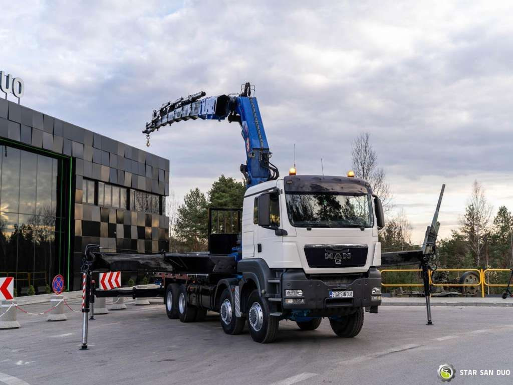 MAN TGS 41.480 8x8 PM 85SP HDS Crane - Вантажівка з маніпулятором: фото 3 MAN TGS 41.480 8x8 PM 85SP HDS Crane - Вантажівка з маніпулятором: фото 3