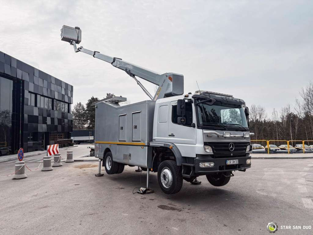 Mercedes-Benz 1529 4x4 Atego Lift Palfinger Wumag WT 230 - Автовишка: фото 5 Mercedes-Benz 1529 4x4 Atego Lift Palfinger Wumag WT 230 - Автовишка: фото 5